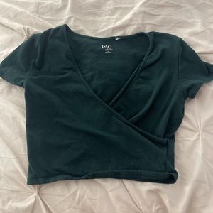 Jade Green Pacsun crop top!